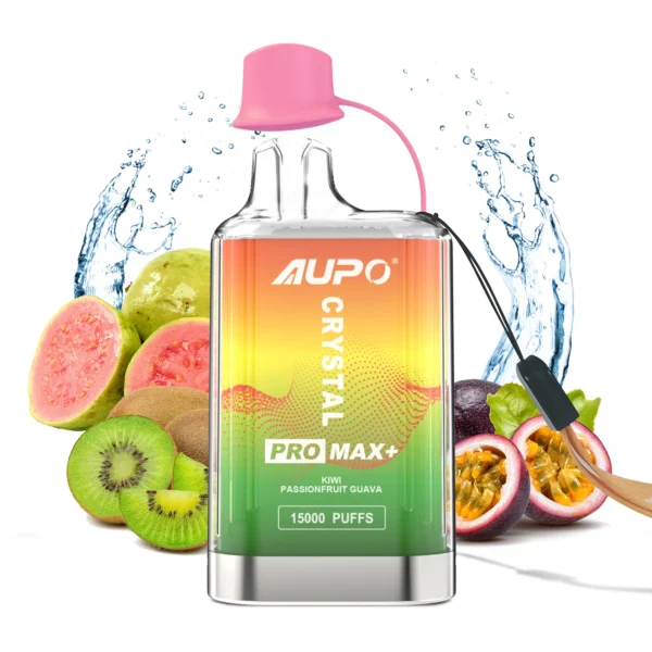 AUPO 15000 Puffs PRO MAX Crystal Dual Mesh 2% Low Nicotina Reincarable Vapes Pen vrac Cumpărați cu ridicata - BackVape - 8