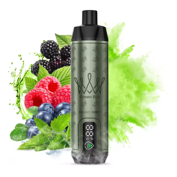 Al Fakhar Crown Bar 15000 Puffs DTL LED Display 2% Low Nicotine Rechargeable Disposable Vapes Pen Bulk Buy Wholesale - BackVape - 2