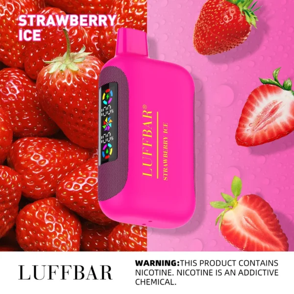 VASY LUFFBAR Dually 20000 Puffs Dual Digital Screen 50mg Low Nicotine Rechargeable Disposable Vapes Pen Bulk Buy Wholesale - BackVape - 2