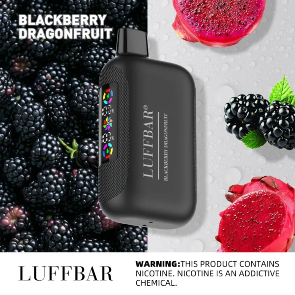 VASY LUFFBAR Dually 20000 Puffs Dual Digital Screen 50mg Low Nicotine Rechargeable Disposable Vapes Pen Bulk Buy Wholesale - BackVape - 8