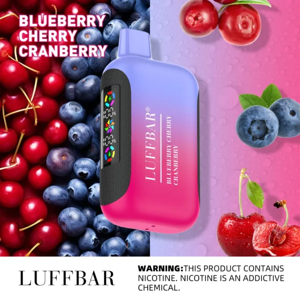 VASY LUFFBAR Dually 20000 Puffs Dual Digital Screen 50mg Low Nicotine Rechargeable Disposable Vapes Pen Bulk Buy Wholesale - BackVape - 9