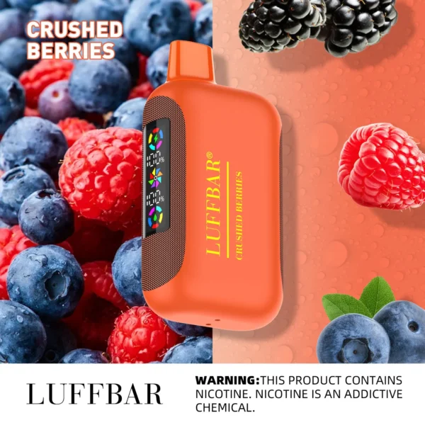 VASY LUFFBAR Dually 20000 Puffs Dual Digital Screen 50mg Low Nicotine Rechargeable Disposable Vapes Pen Bulk Buy Wholesale - BackVape - 13