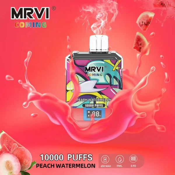MRVI Coming 10000 Puffs Schermo digitale 2% 3% 5% Penna per vaporizzatori usa e getta ricaricabile a basso contenuto di nicotina Bulk Acquista all'ingrosso - BackVape - 2