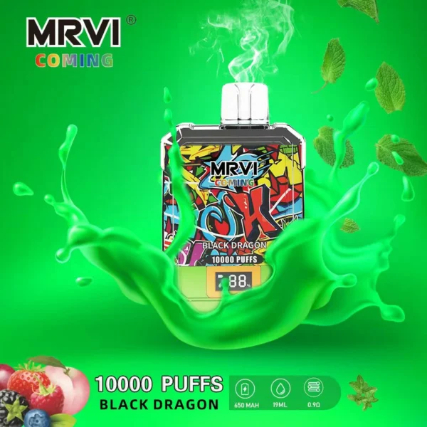 MRVI Coming 10000 Puffs Schermo digitale 2% 3% 5% Penna per vaporizzatori usa e getta ricaricabile a basso contenuto di nicotina Bulk Acquista all'ingrosso - BackVape - 3