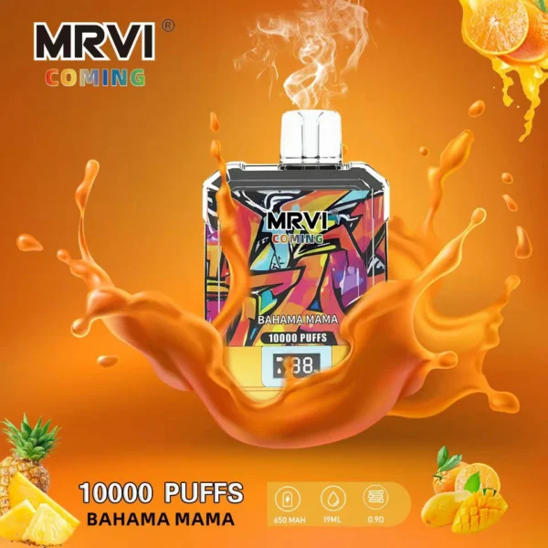 MRVI Coming 10000 Puffs Schermo digitale 2% 3% 5% Penna per vaporizzatori usa e getta ricaricabile a basso contenuto di nicotina Bulk Acquista all'ingrosso - BackVape - 5