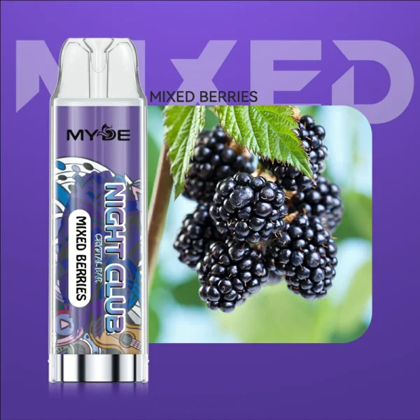 MYDE Night Club 600 potahů 2% Jednorázové vapky s nízkým obsahem nikotinu Pen Hromadně Koupit Velkoobchod – BackVape – 7