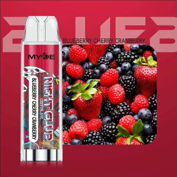 MYDE Night Club 600 Puffs 2% Jednorázové vapky s nízkým obsahem nikotinu Pen Hromadně Koupit Velkoobchod – BackVape – 3