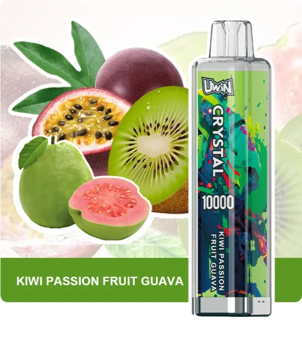 Uwin Crystal 10000 trekjes 0% 2% 3% 5% Oplaadbare wegwerpvapes-pen met laag nicotinegehalte in bulk Koop groothandel - BackVape - 7
