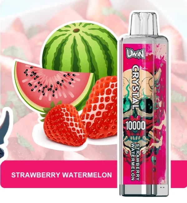 Uwin Crystal 10000 trekjes 0% 2% 3% 5% Oplaadbare wegwerpvapes-pen met laag nicotinegehalte in bulk Koop groothandel - BackVape - 5