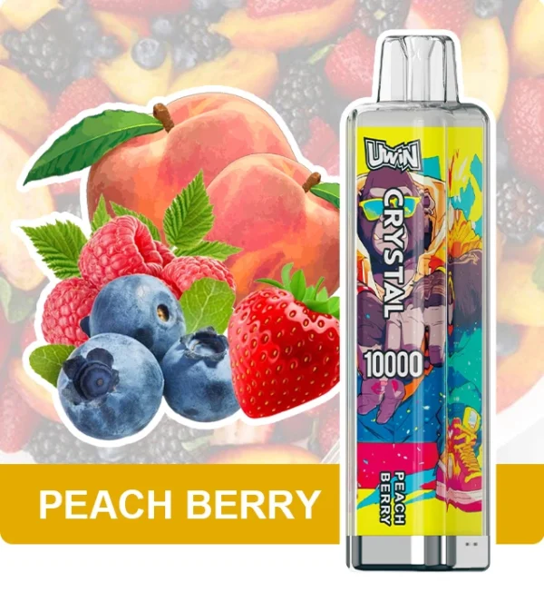 Uwin Crystal 10000 trekjes 0% 2% 3% 5% Oplaadbare wegwerpvapes-pen met laag nicotinegehalte in bulk Koop groothandel - BackVape - 15