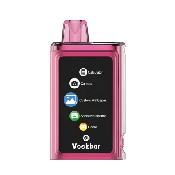 Vookbar Cyber ​​Pro 30000 Puffs Двойная сетка с сенсорным экраном 0% 2% 3% 5% Перезаряжаемая одноразовая ручка для электронных сигарет с низким содержанием никотина Купить оптом - BackVape - 3